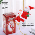 Dancing Twerking Santa Claus – Musical Battery-Powered Christmas Decoration, 35 cm