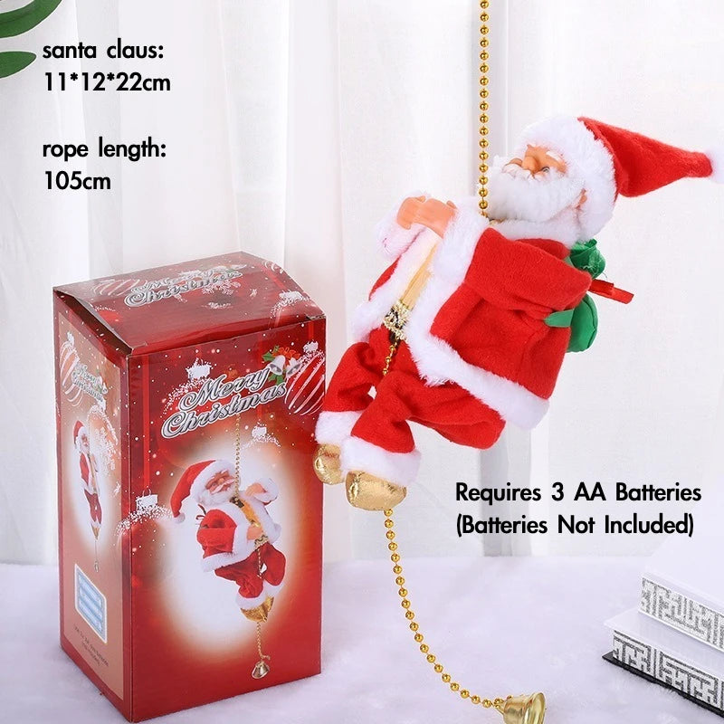 Dancing Twerking Santa Claus – Musical Battery-Powered Christmas Decoration, 35 cm