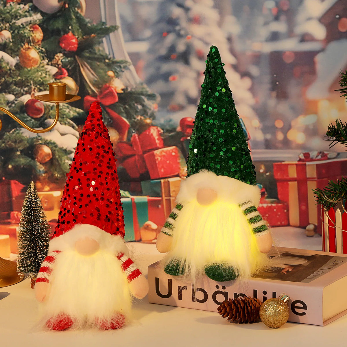 Dancing Twerking Santa Claus – Musical Battery-Powered Christmas Decoration, 35 cm