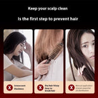 Red Light Scalp Massager Comb with Serum Applicator – 3 Massage Modes, Rechargeable