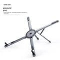4-in-1 Foldable Laptop & Phone Stand - Ergonomic Aluminum Desk Mount