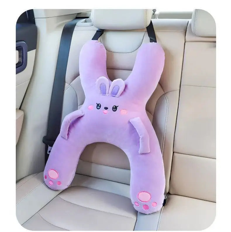 Kids Car Neck Pillow – Comfortable Head Support for Travel & Sleeping