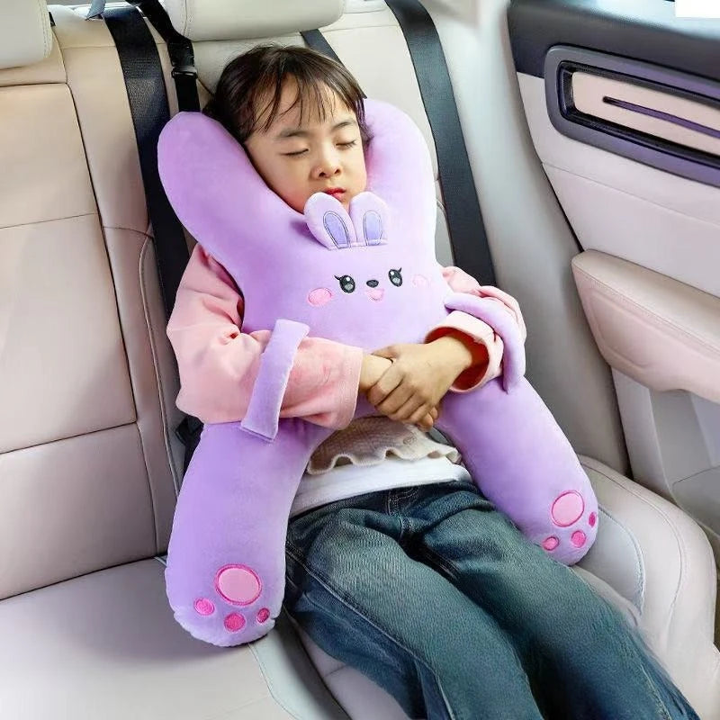 Kids Car Neck Pillow – Comfortable Head Support for Travel & Sleeping