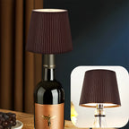 Rechargeable LED Wine Bottle Topper Lamp – Touch Control, 3 Dimmable Light Modes