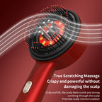 Red Light Scalp Massager Comb with Serum Applicator – 3 Massage Modes, Rechargeable