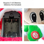 Dancing Twerking Santa Claus – Musical Battery-Powered Christmas Decoration, 35 cm