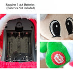 Dancing Twerking Santa Claus – Musical Battery-Powered Christmas Decoration, 35 cm