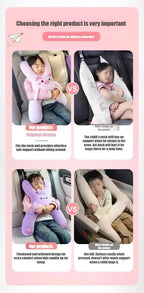 Kids Car Neck Pillow – Comfortable Head Support for Travel & Sleeping